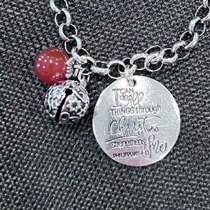 NWOT - Sterling Silver Charm Bracelet